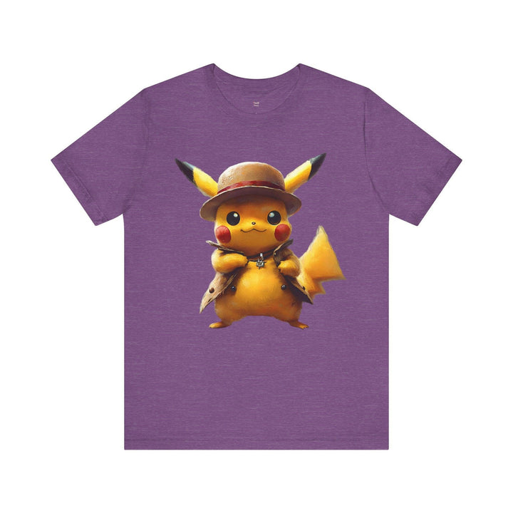 Pokemon Adventurer T Shirt | Heather Team Purple