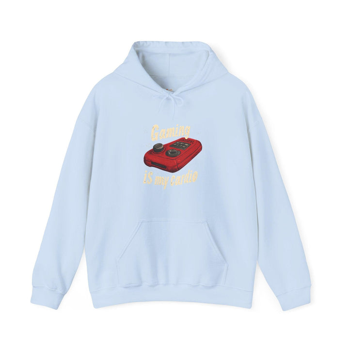 Retro Gaming Cardio Hoodie | Light Blue