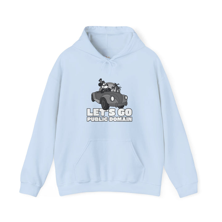 Disney Public Domain Vibes Hoodie | Light Blue