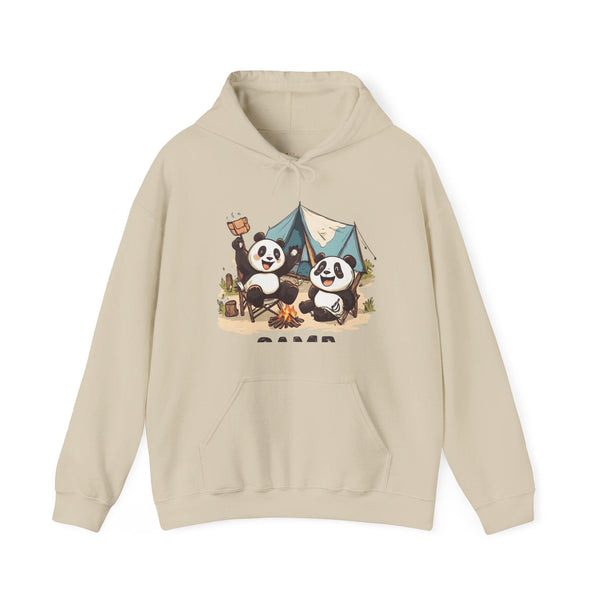 Summer Camp Panda Hoodie | Sand