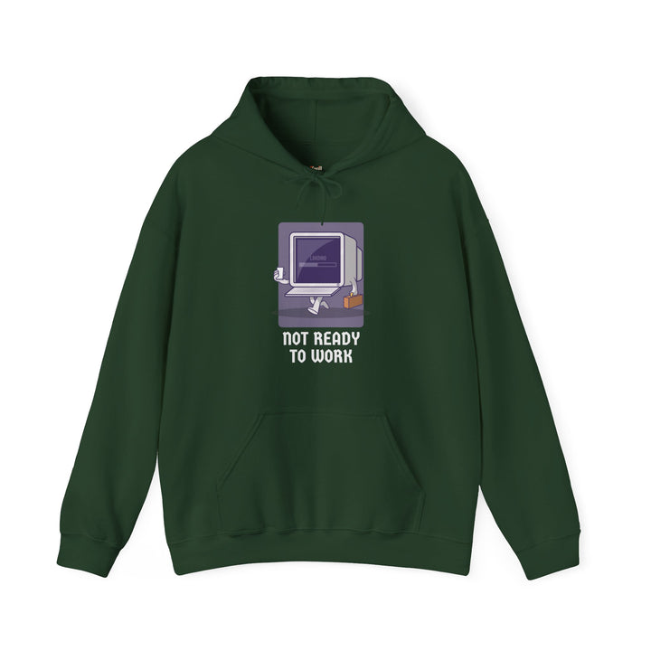 Retro Loading Hoodie | Forest Green