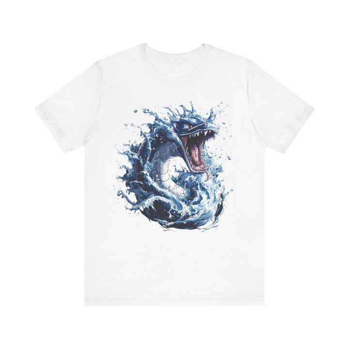 Pokemon Aqua Serpent Fury T Shirt | White