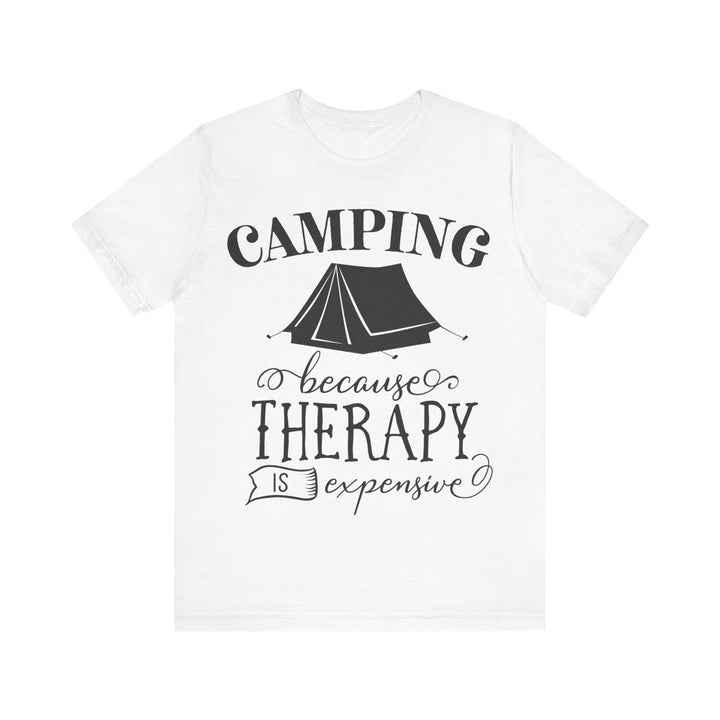 Summer Camp Therapy Costs T Shirt | White