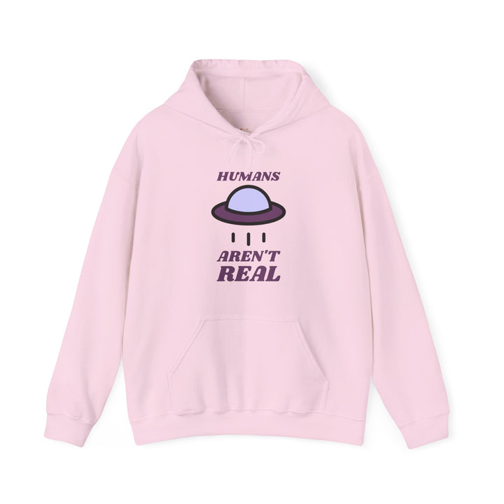 Alien Aren't Real Hoodie | Light Pink