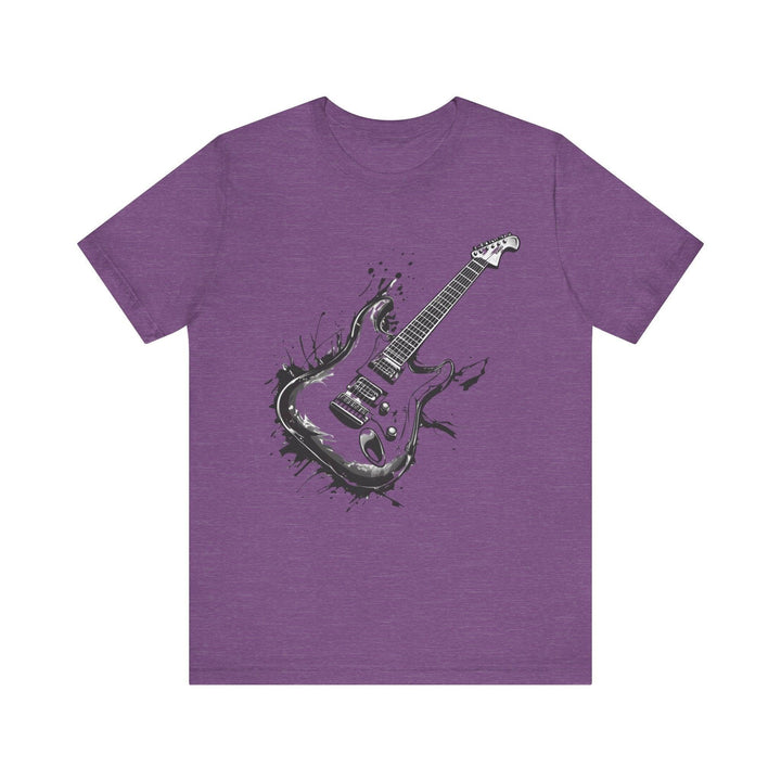 Rock Electric Vibes T Shirt | Heather Team Purple