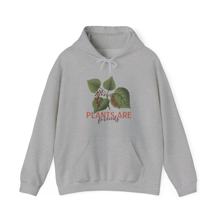 Flower Plants Are Friends Hoodie | Sport Grey