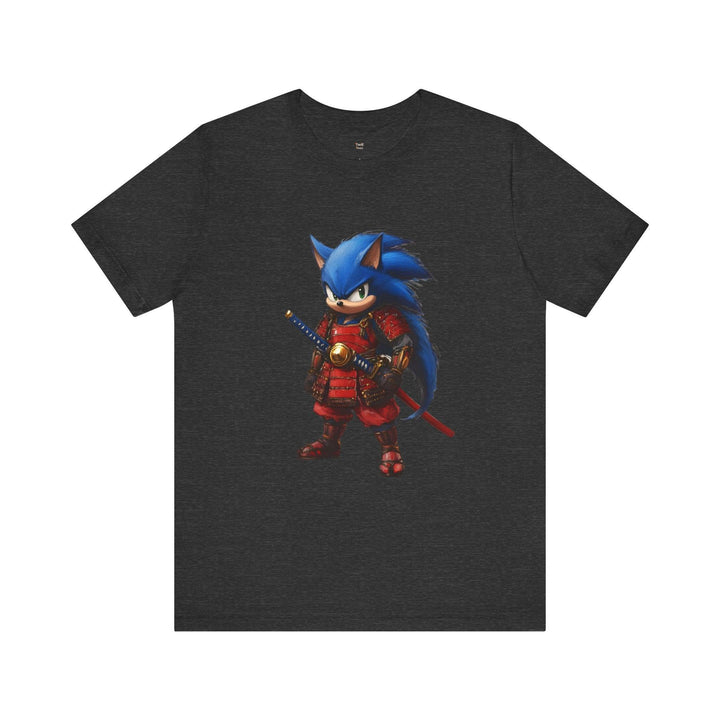 Sonic Samurai Warrior T Shirt | Dark Grey Heather