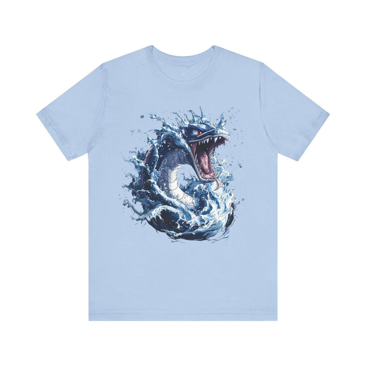 Pokemon Aqua Serpent Fury T Shirt | Baby Blue