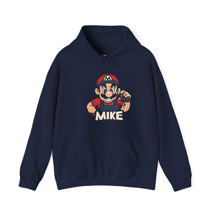 Mario Mike the Plumber Hoodie | Navy