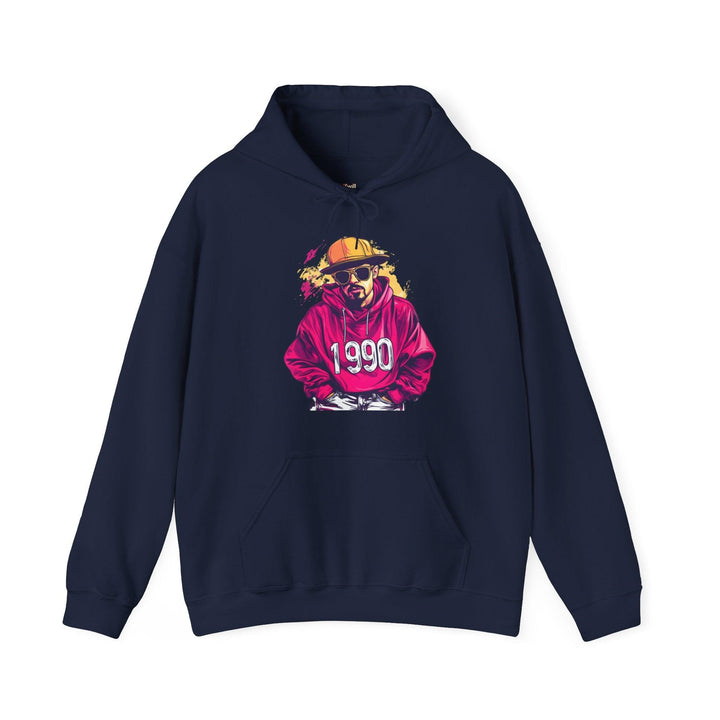 90s Street Style Hoodie | Navy