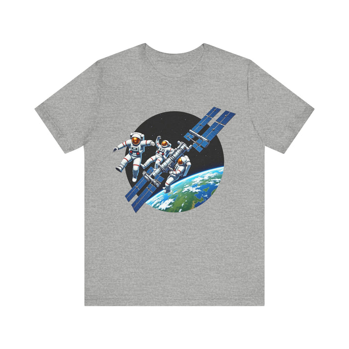 Nasa Spacewalk Adventures T Shirt | Athletic Heather