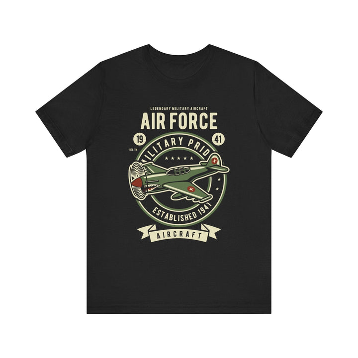 90s Air Force Pride T Shirt | Black