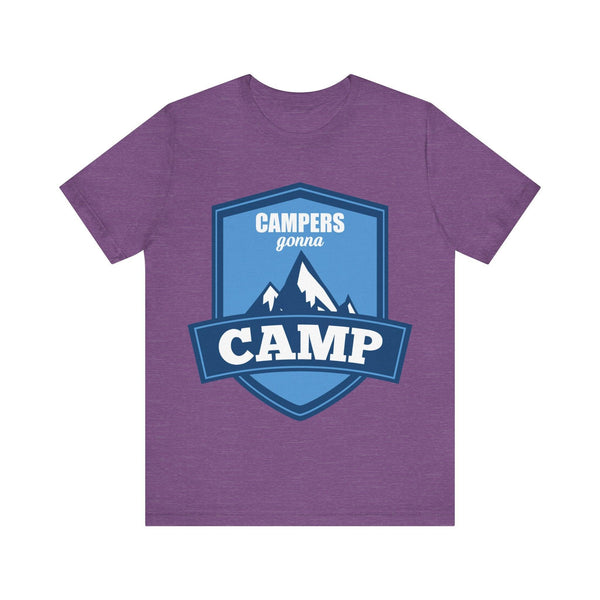 Summer Camp Gonna T Shirt | Heather Team Purple