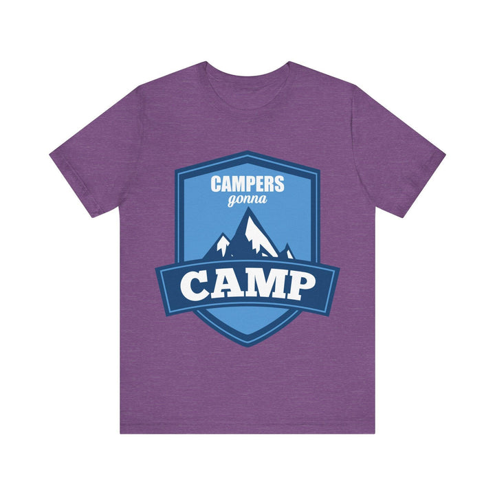 Summer Camp Gonna T Shirt | Heather Team Purple