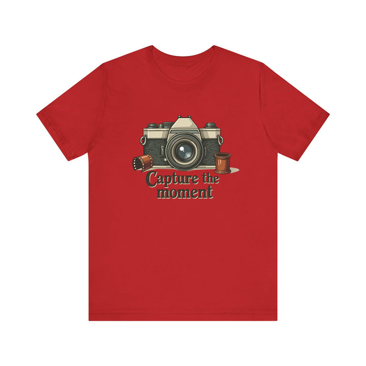 Classic Capture The Moment T Shirt | Red Twill Tees