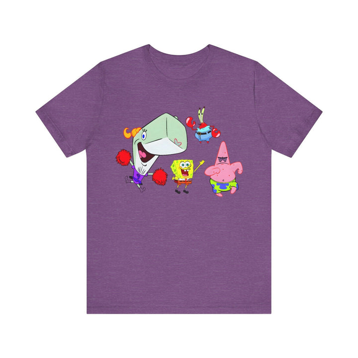 Disney Undersea Squad T Shirt | Heather Team Purple