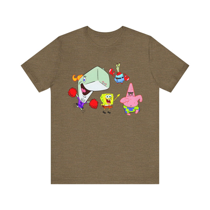 Disney Undersea Squad T Shirt | Heather Olive