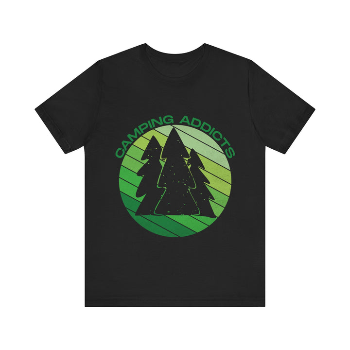Summer Camp Lover's T Shirt | Black Twill Tees