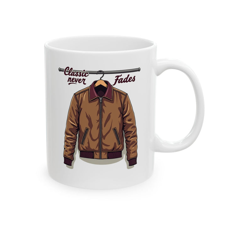 Classic Never Fades Jacket Mug |