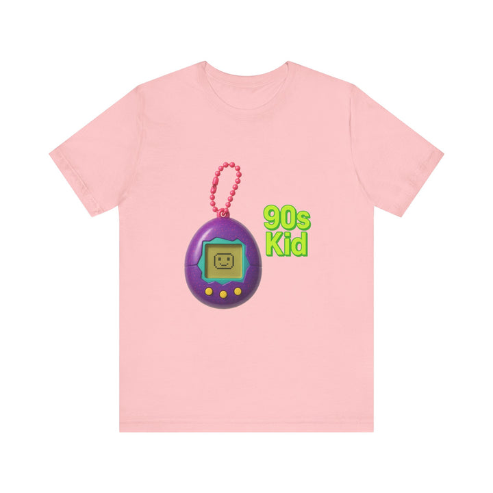 Retro Tamagotchi 90s Kid Vintage T-Shirt | Pink Twill Tees