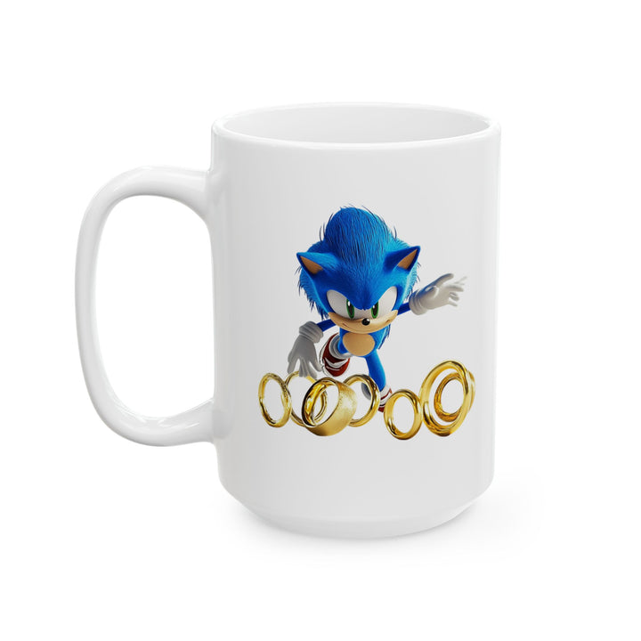 Sonic Golden Rings Mug | 15oz
