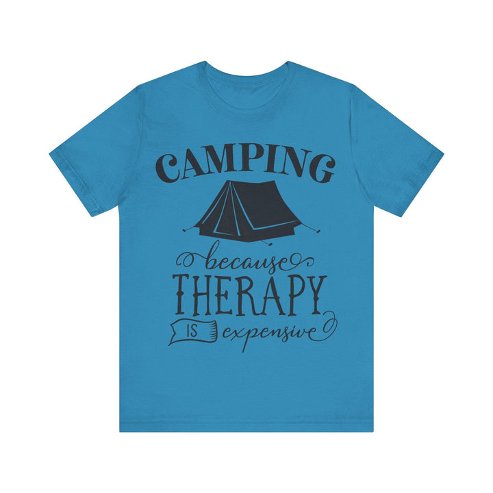 Summer Camp Therapy Costs T Shirt | Aqua