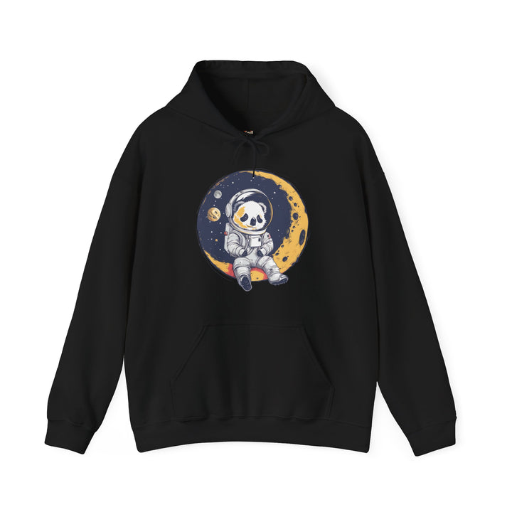 Nasa Space Panda Adventure Hoodie | Black