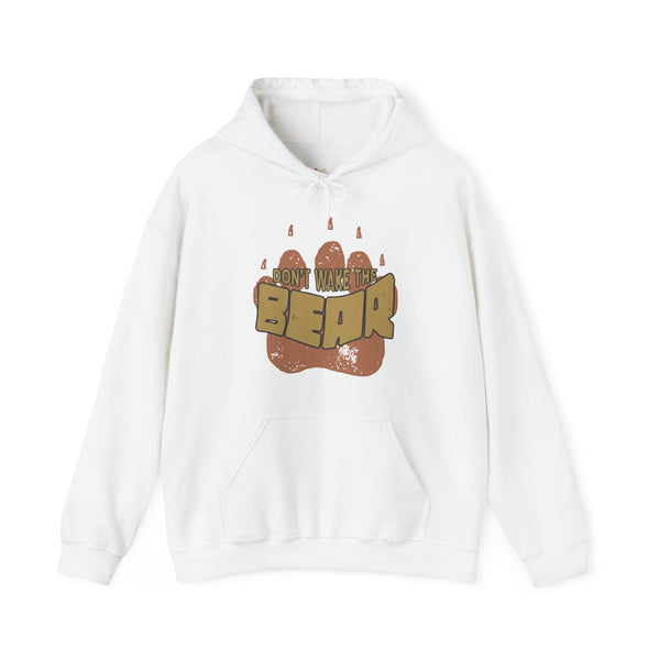 Summer Camp Don’t Wake the Bear Hoodie | White