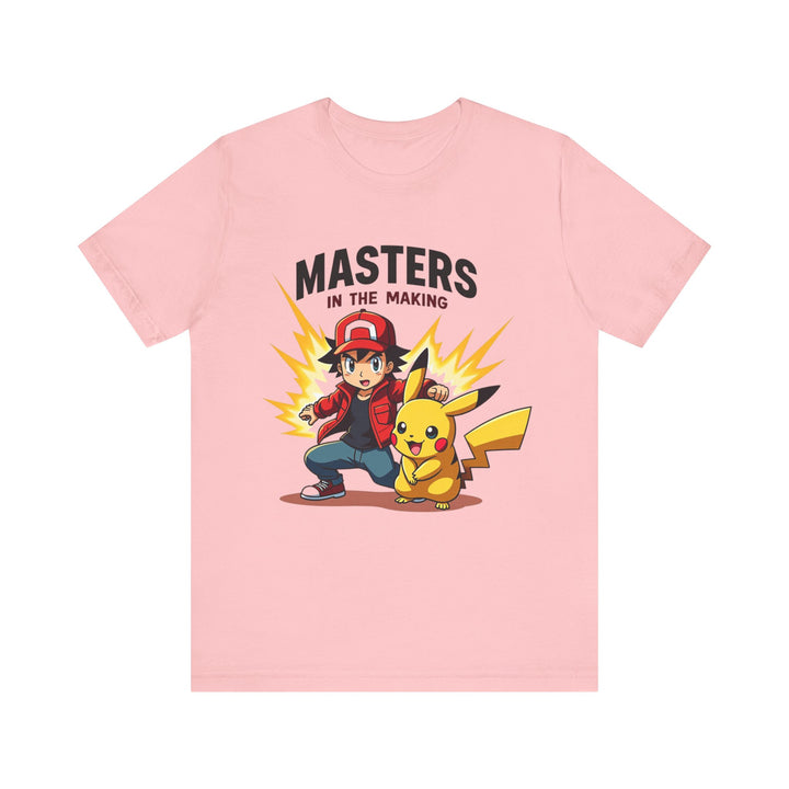 Pokemon Masters In The Making T Shirt | Pink Twill Tees