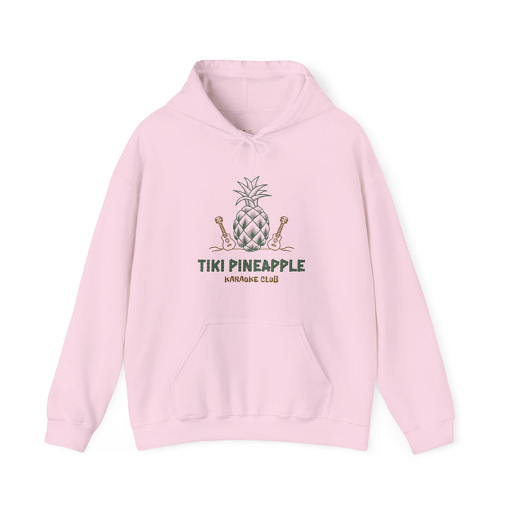 Beach Tiki Pineapple Hoodie | Light Pink