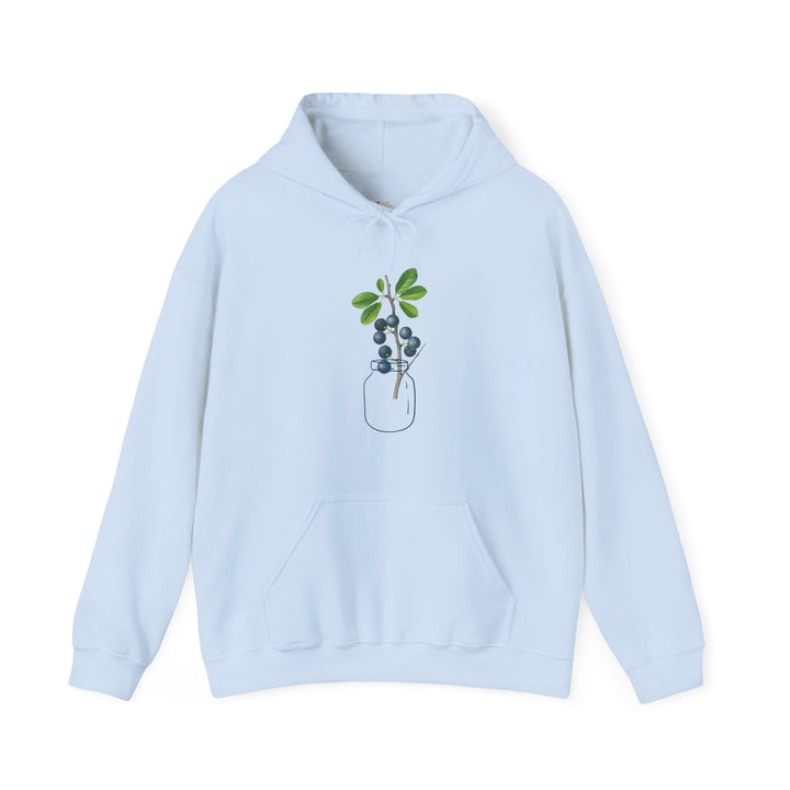 Flower Need More Plants Hoodie | Light Blue