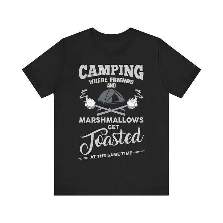 Summer Camp Toasted Marshmallows T Shirt | Black