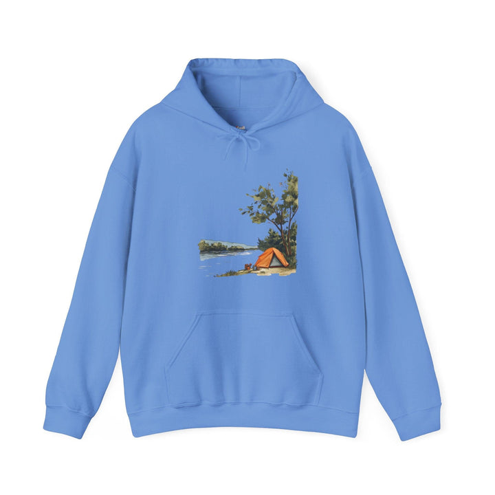 Summer Camp Riverside Retreat Hoodie | Carolina Blue