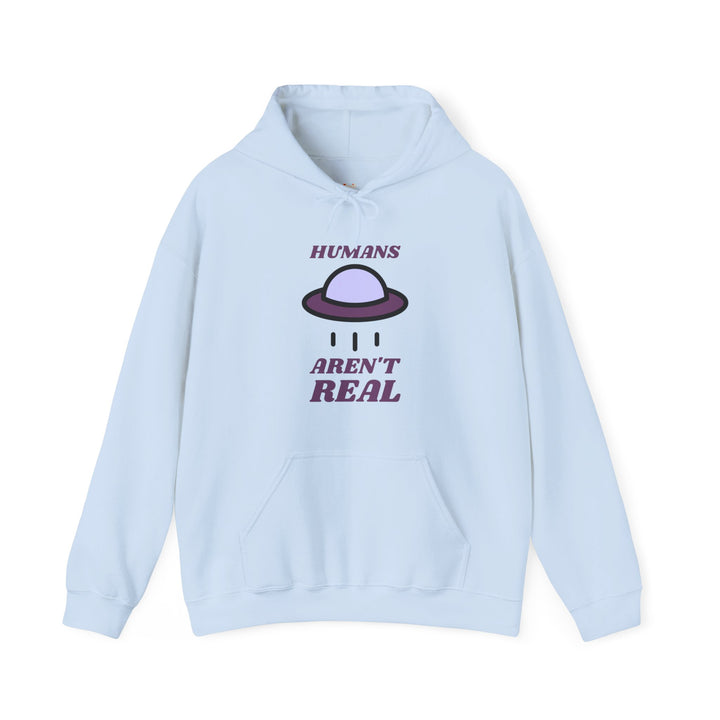 Alien Aren't Real Hoodie | Light Blue