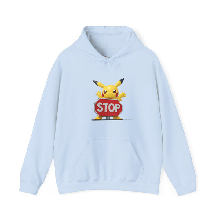 Pokemon Stop and Catch Hoodie | Light Blue