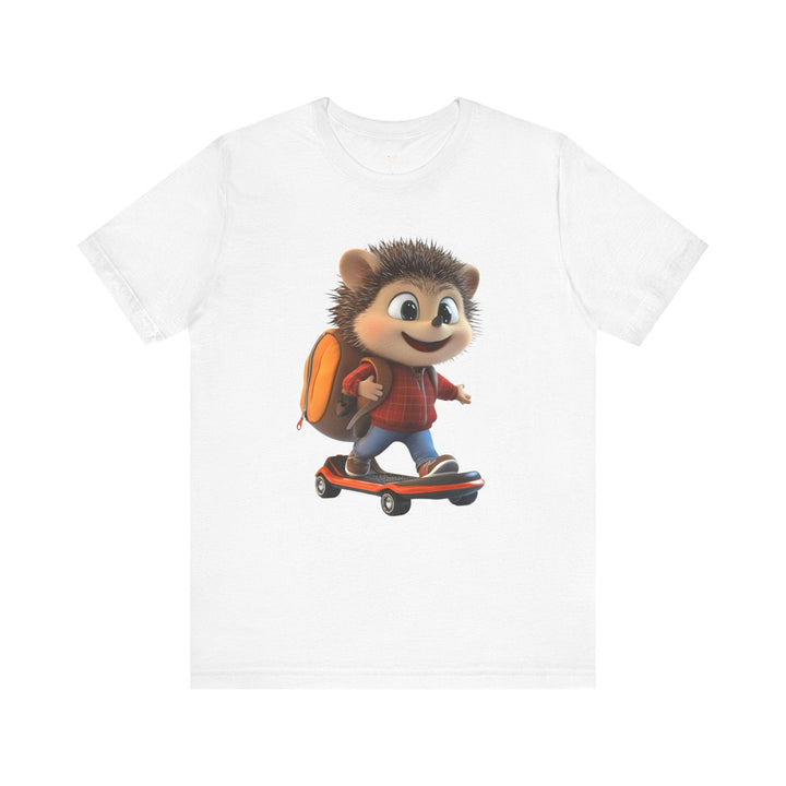 Sonic Skater Hedgehog Adventure T Shirt | White Twill Tees