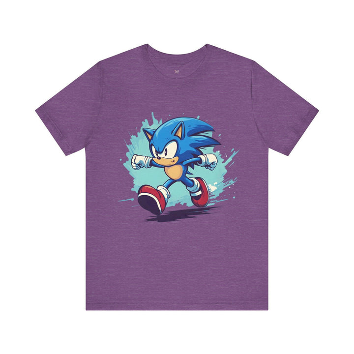 Sonic Speed Rush T Shirt | Heather Team Purple