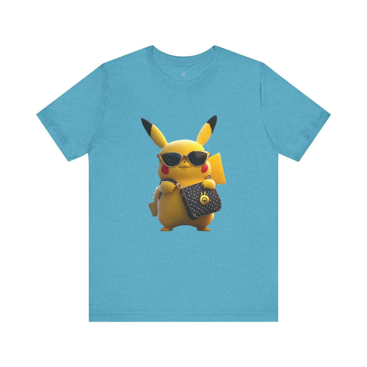 Pokemon Cool Vibes T Shirt | Heather Aqua