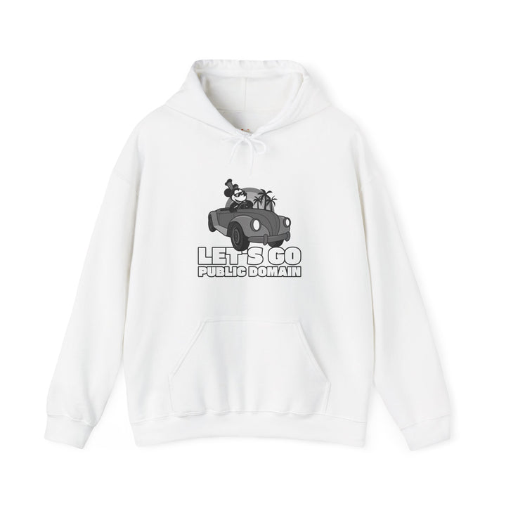 Disney Public Domain Vibes Hoodie | White