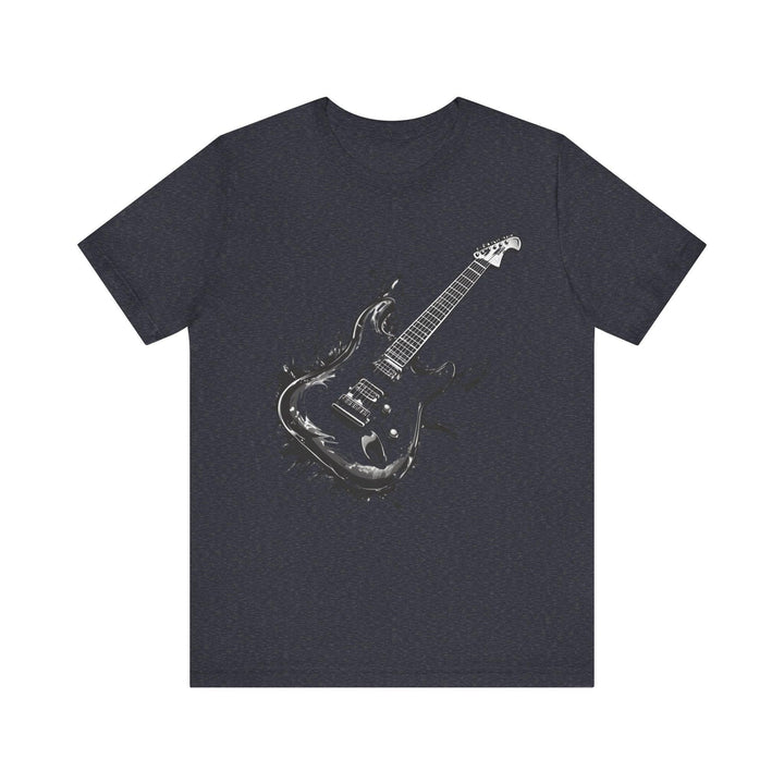 Rock Electric Vibes T Shirt | Heather Navy