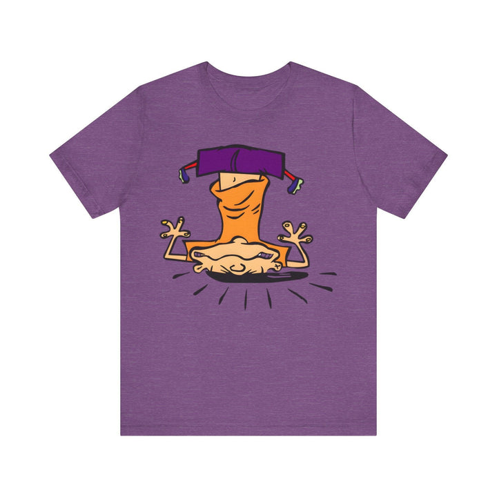 Disney Upside-Down Antics T Shirt | Heather Team Purple