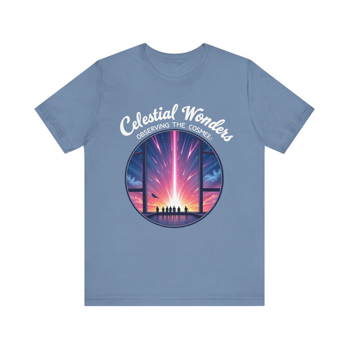 Star Trek Celestial Wonders T Shirt | Steel Blue