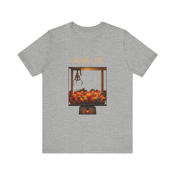 Retro Gaming Arcade Claw Machine T-Shirt | Athletic Heather Twill Tees