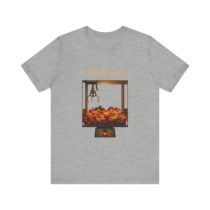 Retro Gaming Arcade Claw Machine T-Shirt | Athletic Heather Twill Tees