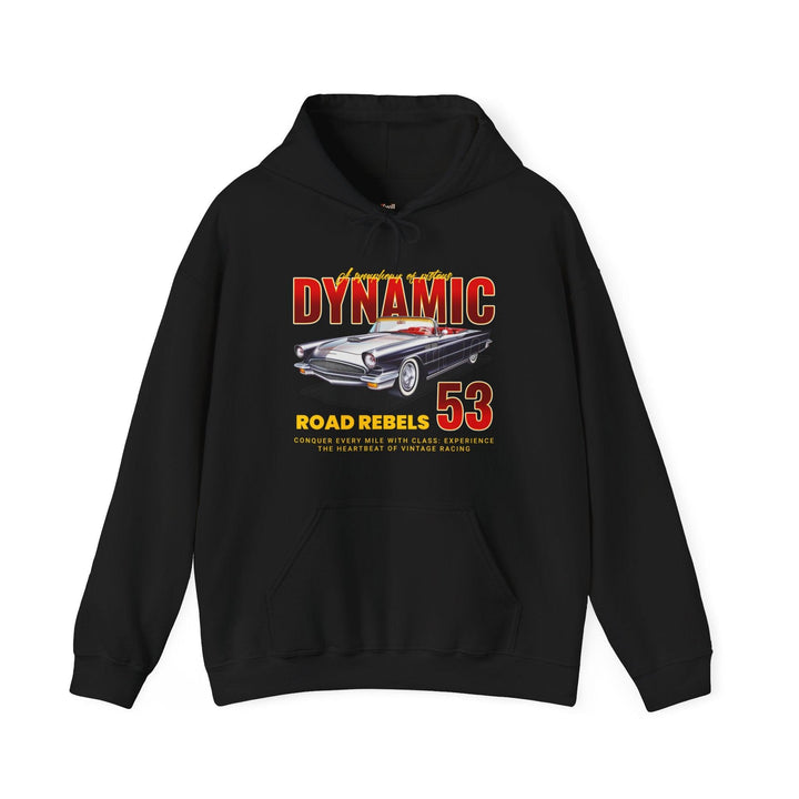 80s Dynamic Road Rebels 53 Hoodie | Black