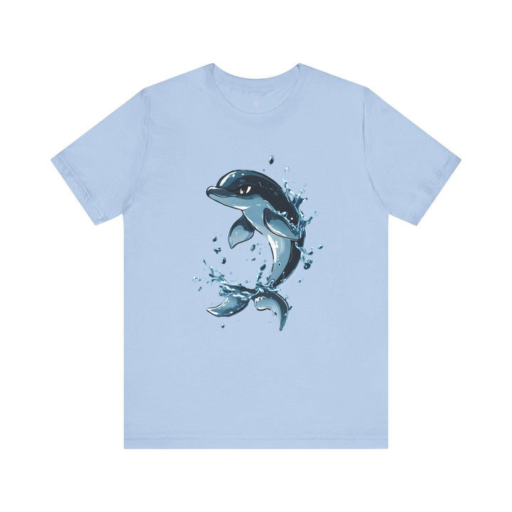 Pokemon Splash Dolphin Warrior T Shirt | Baby Blue