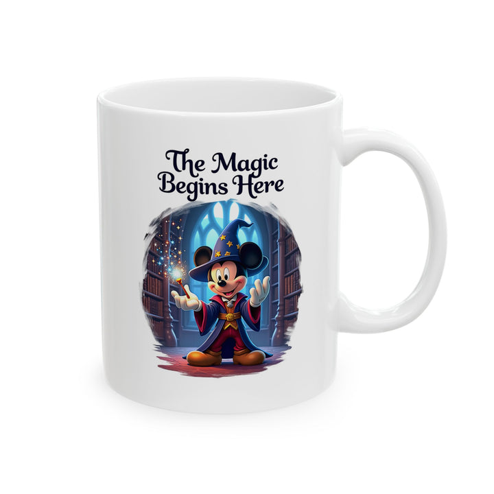 Disney Magic Begins Here Mug |