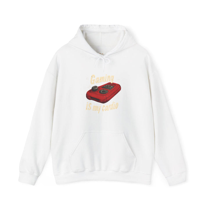 Retro Gaming Cardio Hoodie | White