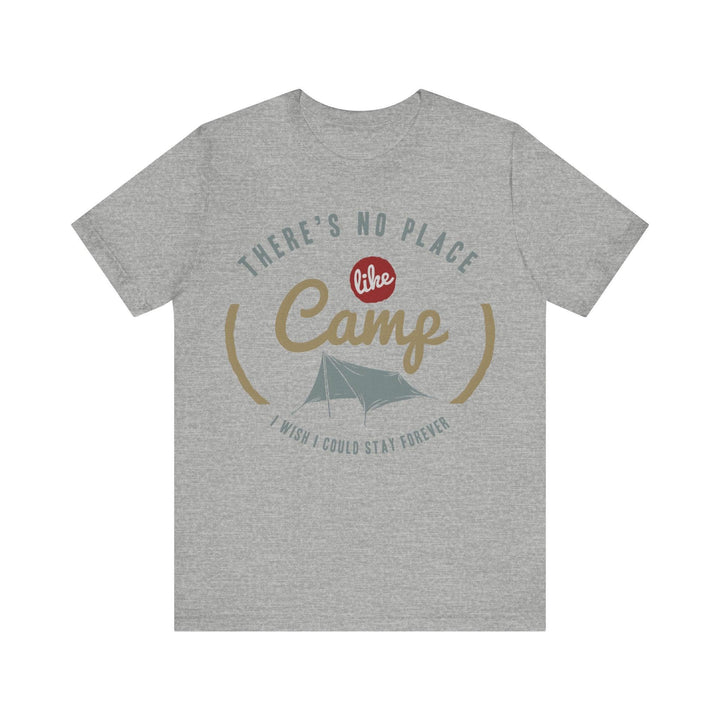 Summer Camp No Place T Shirt | Athletic Heather