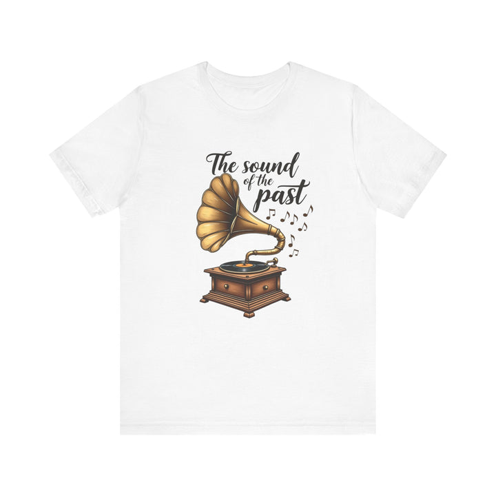 Classic The Sound Of The Past T Shirt | White Twill Tees